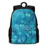 Diaphanous Lifeforms Backpack Student School Laptop Travel Bag