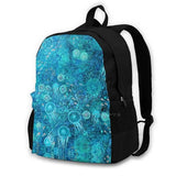 Diaphanous Lifeforms Backpack Student School Laptop Travel Bag
