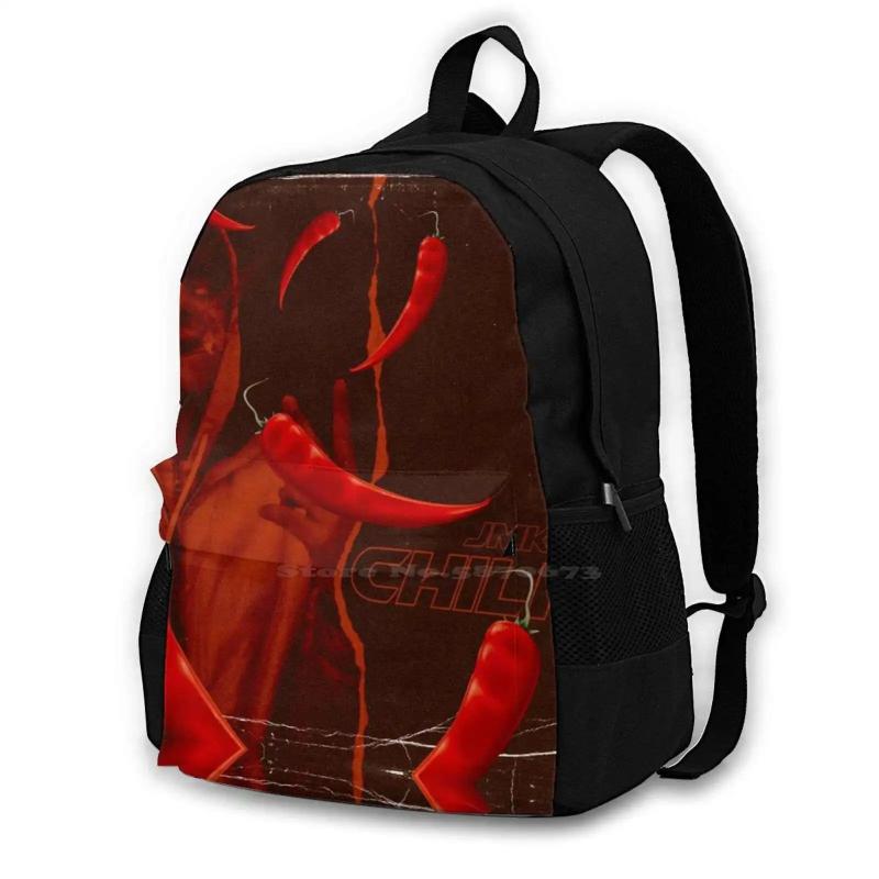 Chile! 3D Print Casual Bag Backpack