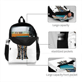 Rainbow Elephant Indian Multicolor Backpack Laptop Travel Bags