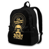 Yeallow Art Dancing Demon Bendy Song And The Ink Machine For Fans Gamer Bags Tra