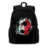 Mexico Football Gift School Bags For Teenage Girls Laptop Travel Bags