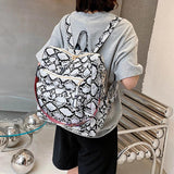 Ethnic Style Sunflower Leopard Print Women's Backpack