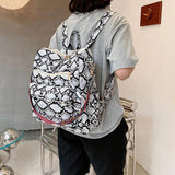 Ethnic Style Sunflower Leopard Print Women's Backpack