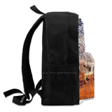 Desert Dawn School Bag Big Capacity Backpack Laptop 15 Inch