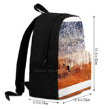 Desert Dawn School Bag Big Capacity Backpack Laptop 15 Inch