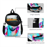 Watercolor Lomepal Travel Laptop Bagpack Bags