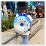 Donut Cartoon Backpack Unisex Waterproof Large Capacity Schoolpack