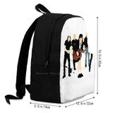Rockradio Guitar Paint Bag Backpack Metal Music