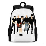 Rockradio Guitar Paint Bag Backpack Metal Music