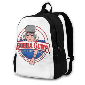 Bubba Gump Large Capacity Backpack Laptop Travel Bags