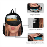 Millie Bobby Brown School Bag Big Capacity Backpack Laptop 15 Inch