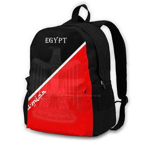 Egypt Sports Fan Edition Teen College Student Backpack Laptop Travel Bags