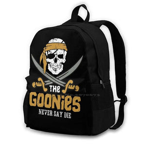 Blade Skull Goonies Christmas Ugly Travel Laptop Bagpack Bags