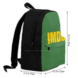 XOPK IMD and B Teen College Student Backpack Laptop Travel Bags