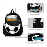 Soccer Ball Football Sports Large Capacity Backpack