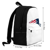 Pats Nation Backpack For Student School Laptop Travel Bag Patriots