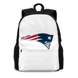 Pats Nation Backpack For Student School Laptop Travel Bag Patriots