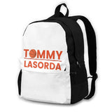 Lasorda Backpack RIP Tribute Dodger Student School Laptop Travel Bag