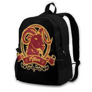 Kansas City Chiefs MVP Sports Backpack - Goat 15 Arrivals Satchel Schoolbag Bag