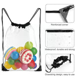 Waterproof Drawstring Wash Bag Travel Storage School Sports Backpack