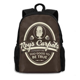 Roy'S Carpets Bag Backpack Morty Smith Cartoon
