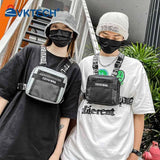 Adjustable Chest Rig Bag Men Women Vest Fanny Pack Hip Hop Streetwear