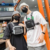 Adjustable Chest Rig Bag Men Women Vest Fanny Pack Hip Hop Streetwear