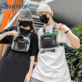 Adjustable Chest Rig Bag Men Women Vest Fanny Pack Hip Hop Streetwear