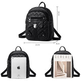 Women's Small Shoulder Bags Soft Leather Ladies Backpack Multifunctional