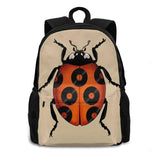 Ladybug Vinyl Backpack - Nature Music Insect Records