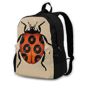 Ladybug Vinyl Backpack - Nature Music Insect Records