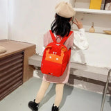 3-10Y School Bag Zipper Nylon Children Backpack Lightweight