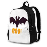 Classy Bat Halloween Women Men Teens Laptop Travel School Bags Batzilla Bat Char