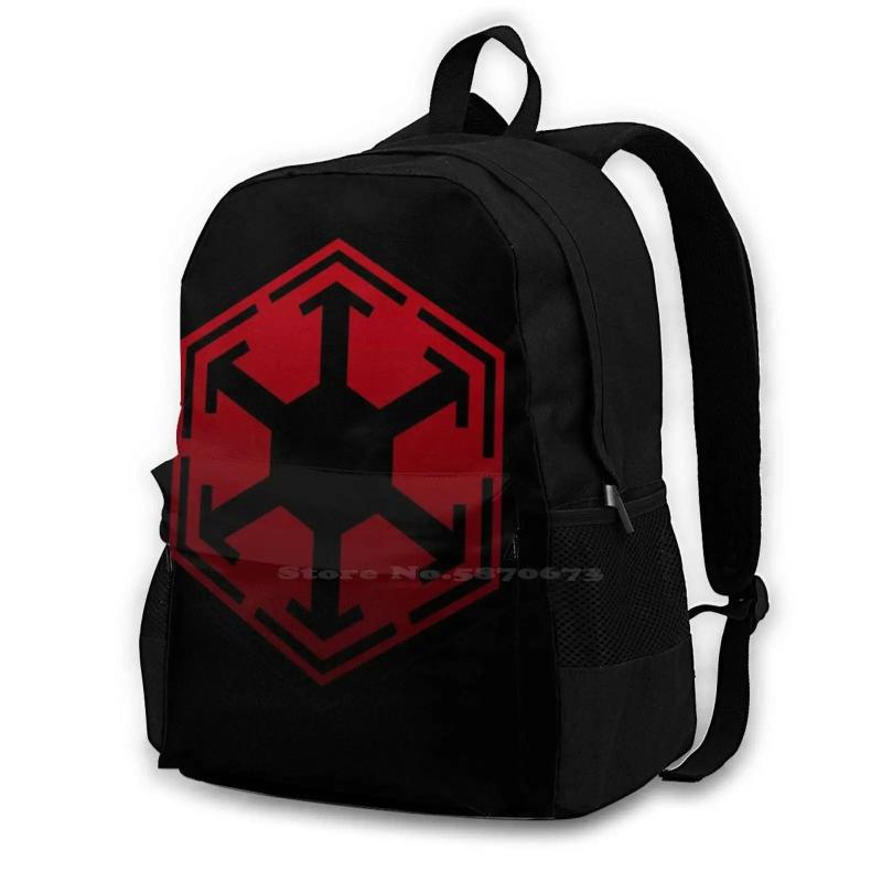 Empire Laptop Travel Backpack Sith Dark Side The Force Light Saber