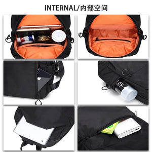 Solid Mini Women Backpack Waterproof Commuter Bag Lightweight Mochila