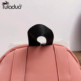 Canvas Backpack Shoulder Bag Women Schoolbag Teenages Large Capacity