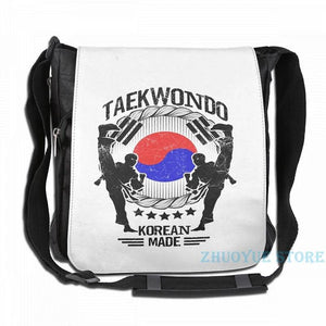 Taekwondo Martial Art Sport Kick Shirt USB Charge Backpack Men School Bags