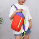 Sport Backpack Unisex Soft Lengthened Mini Backpack for Outdoor Cycling