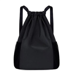 Solid Sports Backpack Water Repellent Fabric Travel Backpack