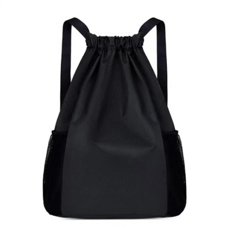 Solid Sports Backpack Water Repellent Fabric Travel Backpack