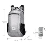 20L Lightweight Portable Foldable Backpack Waterproof Backpack