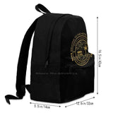 Vintage California Hotel Tower Backpack