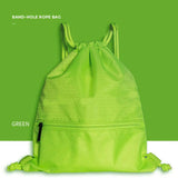 Polyester Drawstring Backpack for Students Men Women