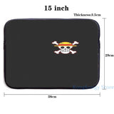 Funny Graphic One Piece USB Backpack Men Women Travel Laptop Bag