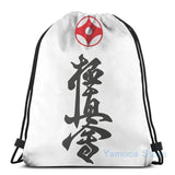 Kyokushin Karate Graphic USB Charge Backpack