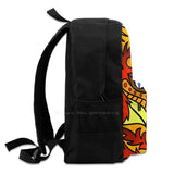 Fox Colourful Animal Head School Bag For Teenage Girls Laptop Travel Bags