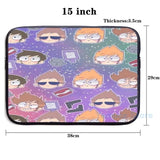 Funny Eddsworld USB Charge Backpack School Travel Laptop Bag