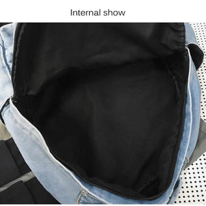 Wehyah Unisex Canvas Backpack Men Women Rucksack Schoolbag Travel Bag ZY001