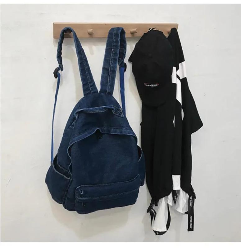 Wehyah Unisex Canvas Backpack Men Women Rucksack Schoolbag Travel Bag ZY001